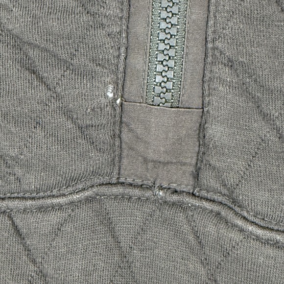 Wellen Sweatshirt Mens Medium Quilted Jersey Quarter Zip Pullover‎ Huckberry - Picture 5 of 16